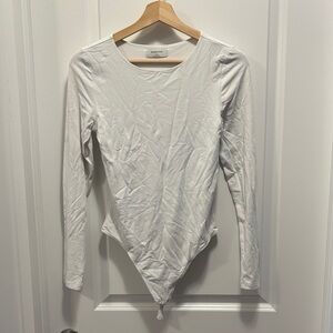Babaton white bodysuit